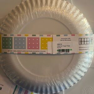 Polka Dot Plate Set